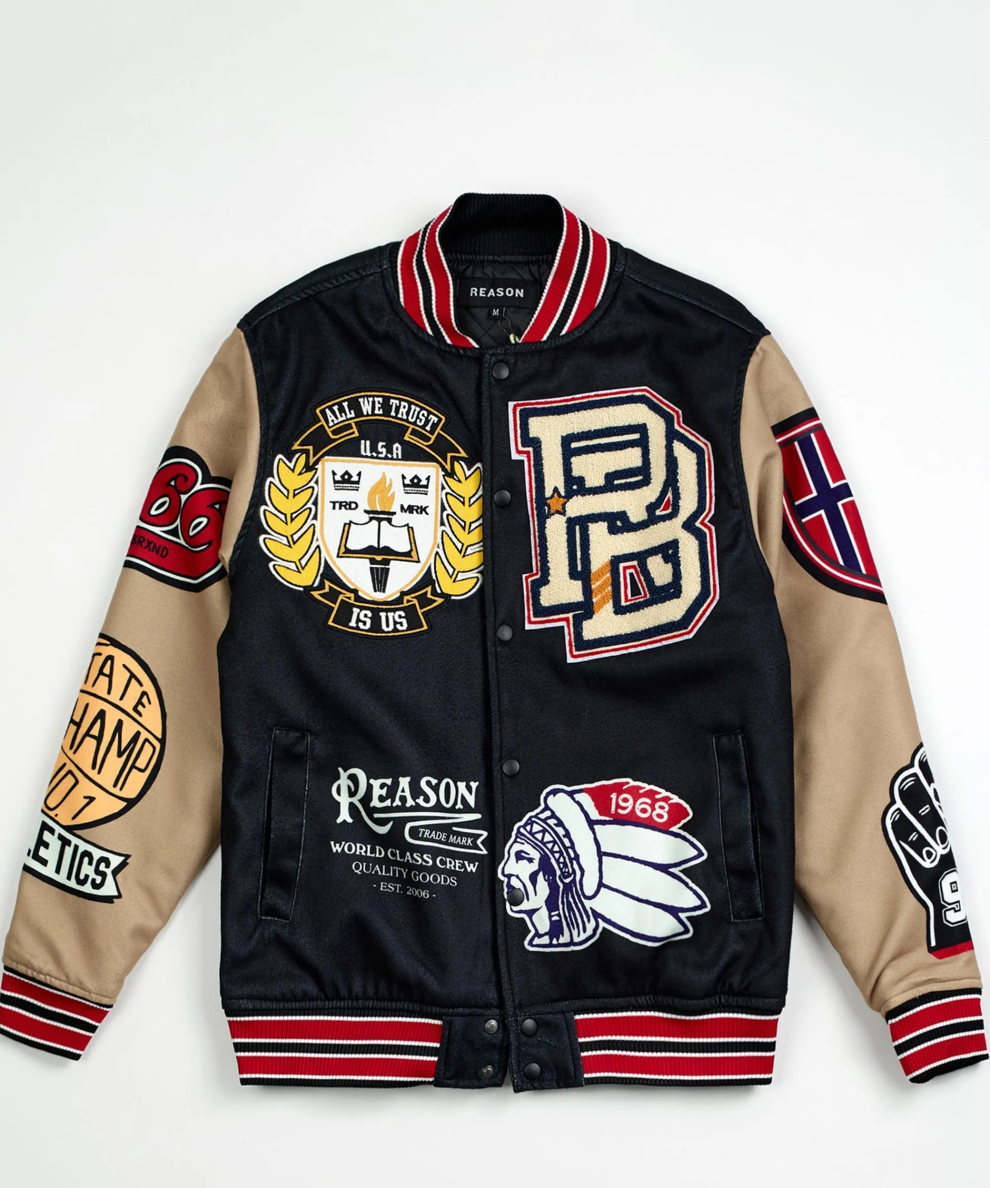 master_division_varsity_jacket__black_0.webp Fashion Master Division Varsity Jacket - Black Varsity Jackets