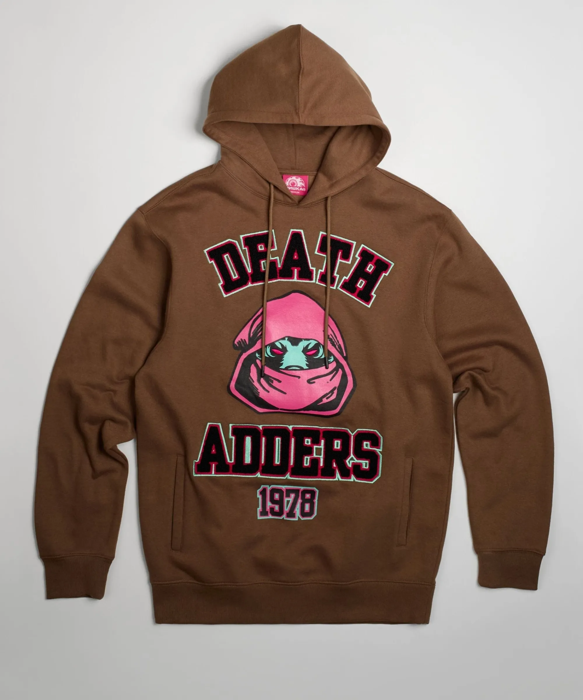 mishka_death_adders__hoodie__brown_0.webp Store Mishka Death Adders 1978 Hoodie - Brown Hoodies | Hoodies