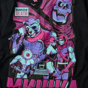 Online Mishka Disciples Of Death Short Sleeve Tee - Black Graphic Tees