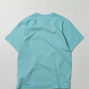 Discount Mishka Eyeball Embroidered Short Sleeve Tee - Light Blue Graphic Tees