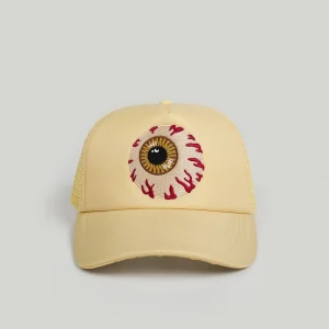 Hot Mishka Eyeball Embroidered Trucker Hat Hats