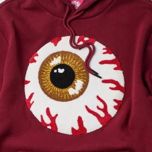 Online Mishka Jumbo Keep Watch Chenille Patched Hoodie - Brown Hoodies | Hoodies