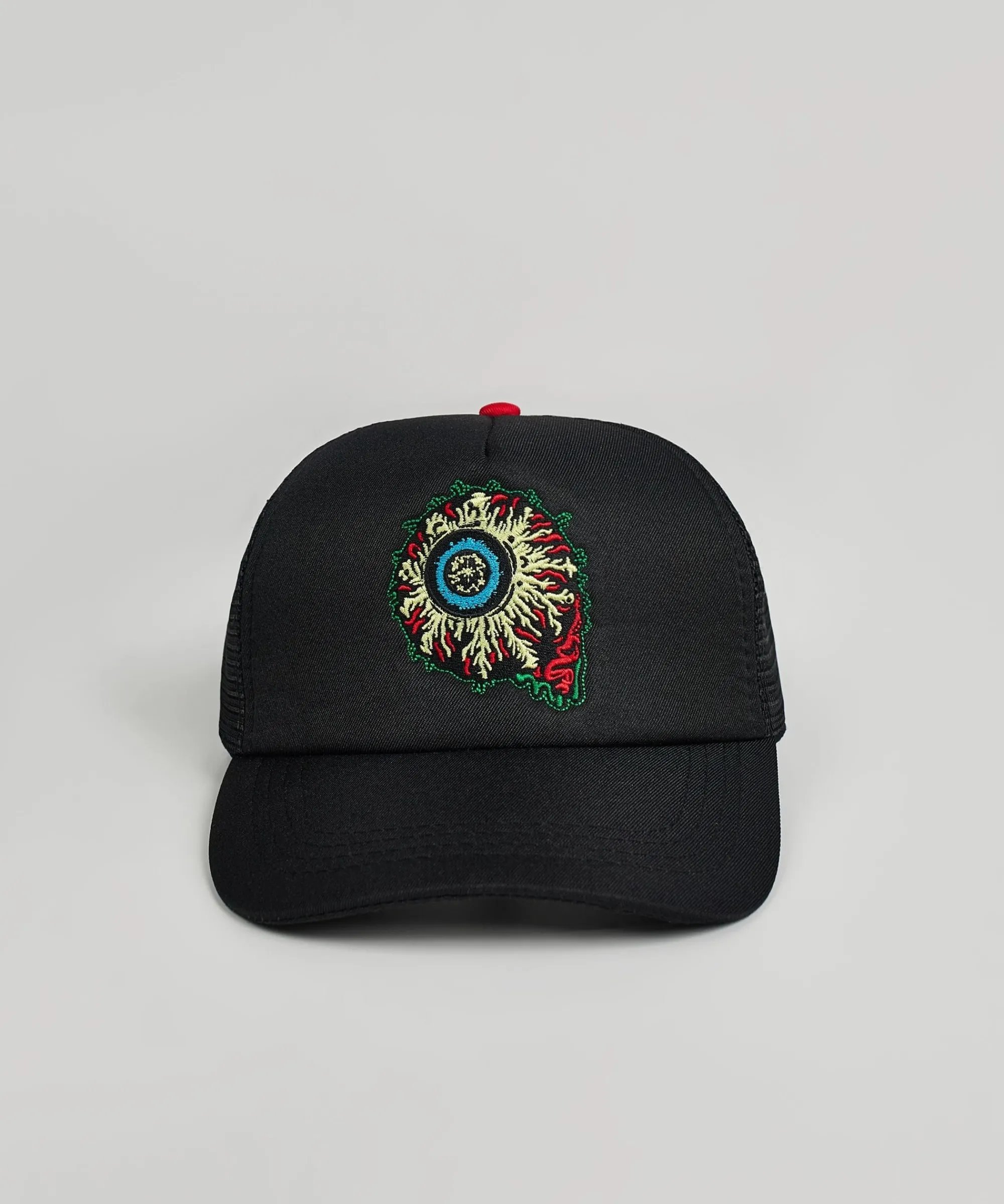 mishka_keep_watch_embroidered_trucker_hat_0-1.webp Flash Sale Mishka Keep Watch Embroidered Trucker Hat Hats
