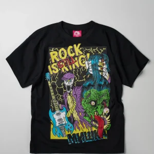 Best Mishka Still King Short Sleeve Tee - Black Graphic Tees