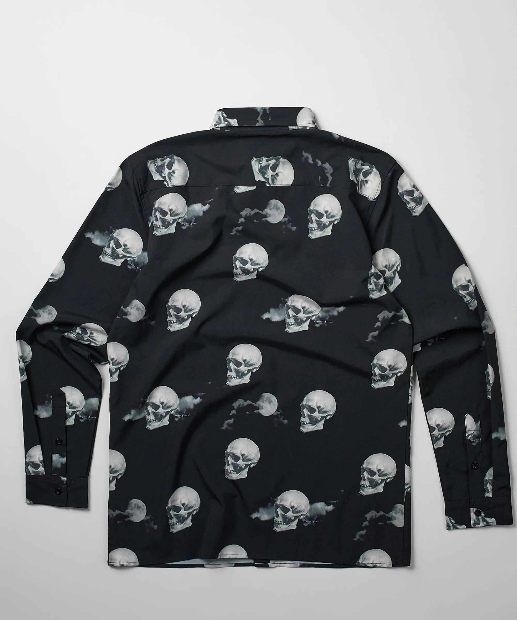 nightvision_allover_print_viscose_woven_long_sleeve_shirt_3.webp Flash Sale Nightvision Allover Print Viscose Woven Long Sleeve Shirt Button Downs
