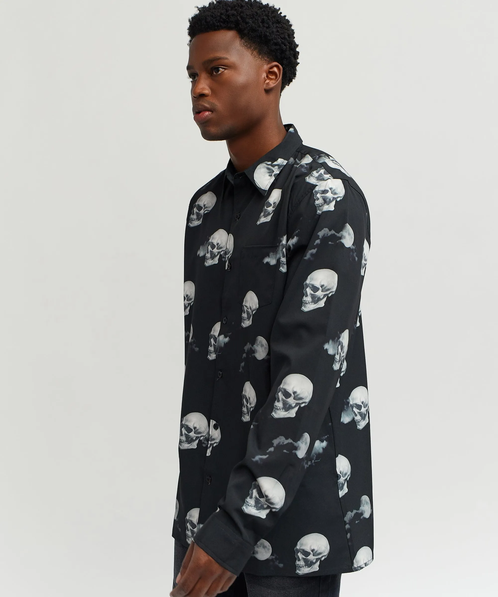 nightvision_allover_print_viscose_woven_long_sleeve_shirt_5.webp Flash Sale Nightvision Allover Print Viscose Woven Long Sleeve Shirt Button Downs