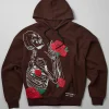 Flash Sale No Love Lost Hoodie - Brown Hoodies | Hoodies