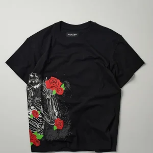 Sale No Love Lost Short Sleeve Tee - Black Graphic Tees