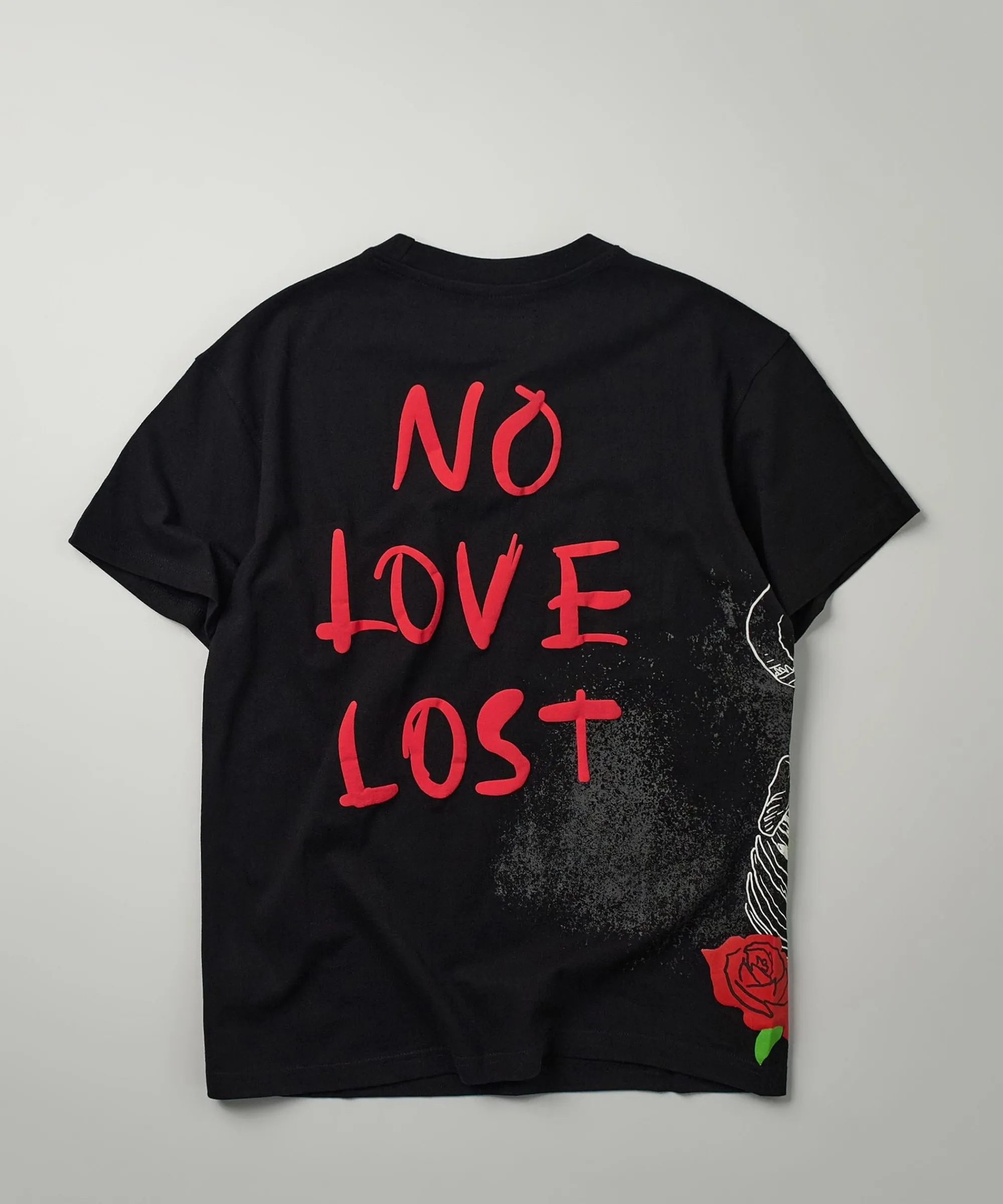 no_love_lost_short_sleeve_tee__black_1.webp Sale No Love Lost Short Sleeve Tee - Black Graphic Tees
