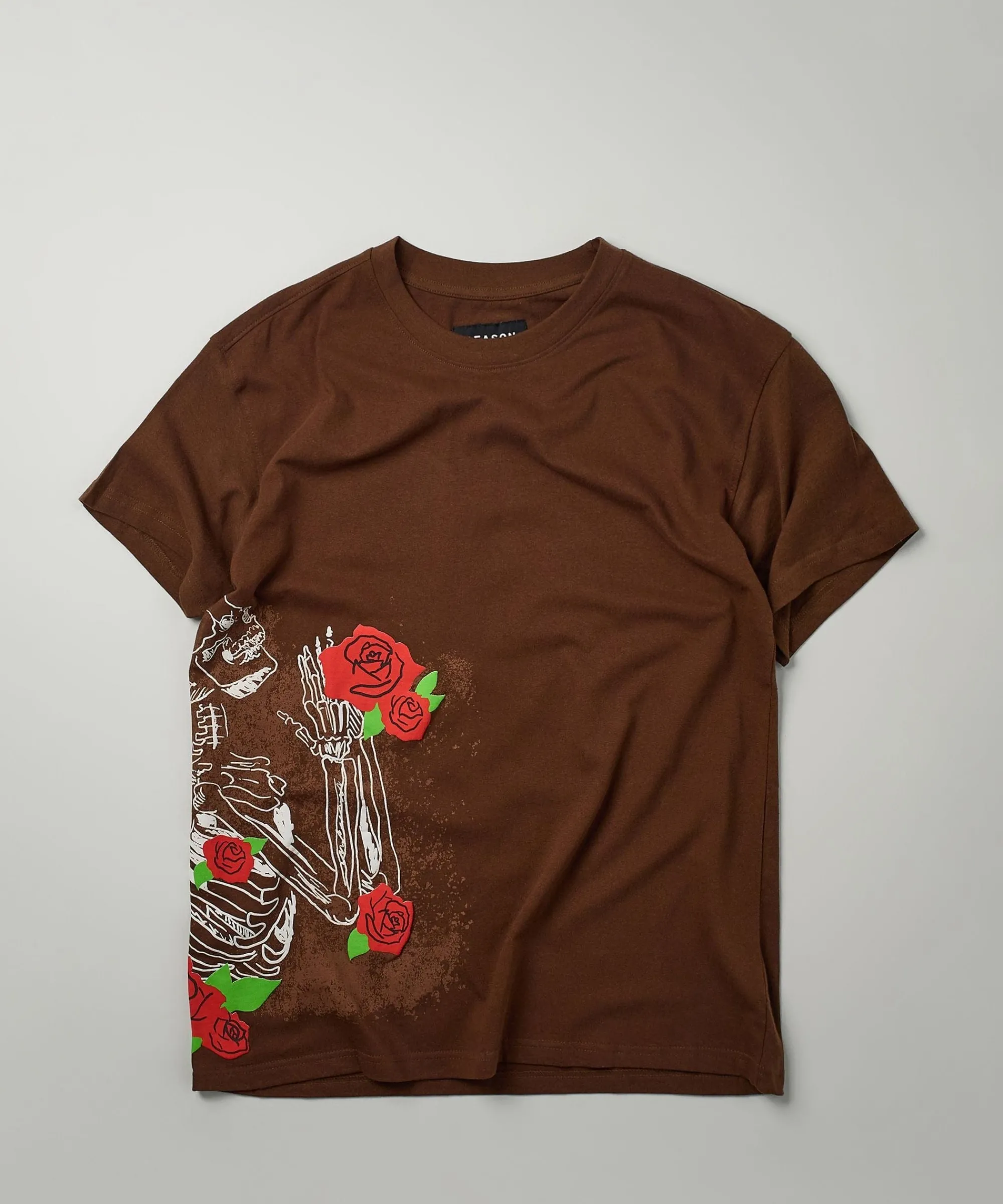 no_love_lost_short_sleeve_tee__brown_6.webp Cheap No Love Lost Short Sleeve Tee - Brown Graphic Tees