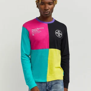 Clearance Nolan Color Block Long Sleeve Tee Long Sleeve Tees | Graphic Tees
