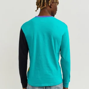 Clearance Nolan Color Block Long Sleeve Tee Long Sleeve Tees | Graphic Tees