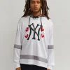 New NY Crossbone Hockey Jersey Hoodies | Hoodies