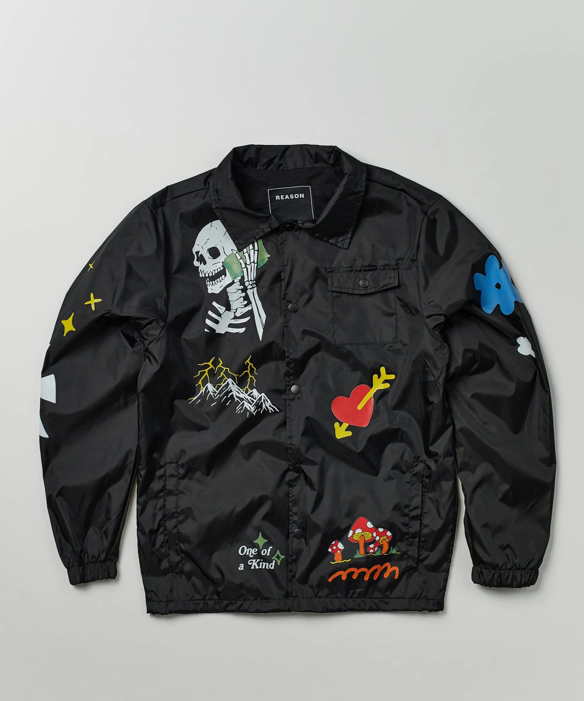 one_of_a_kind_coaches_jacket__black_1.webp Cheap One Of A Kind Coaches Jacket - Black Lightweight Jackets