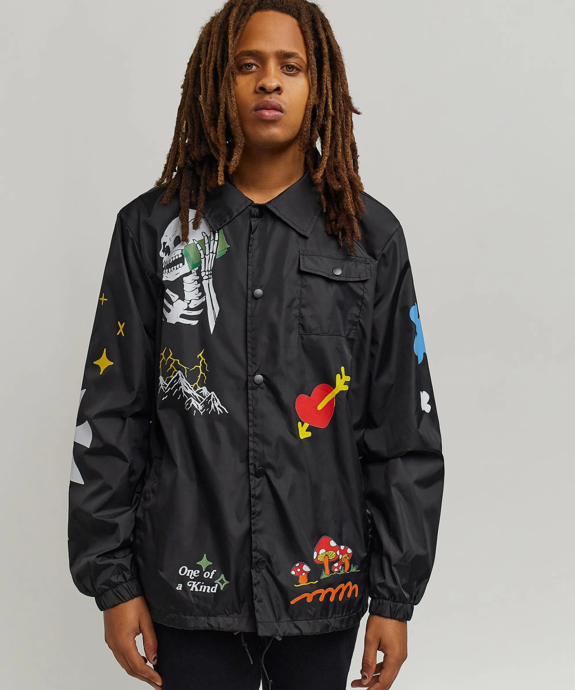 one_of_a_kind_coaches_jacket__black_2.webp Cheap One Of A Kind Coaches Jacket - Black Lightweight Jackets