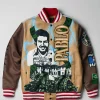 New Pablo Wool Varsity Jacket - Brown Varsity Jackets