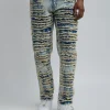 Store Peachtree Denim Jeans - Cream Denim Jeans | Shop All Bottoms