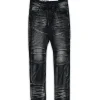 Hot Plus Size Mac Dark Wash Moto Jeans Denim Jeans | Denim