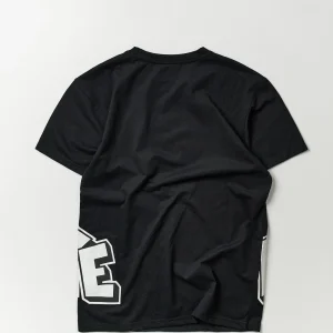 Store Plus Size Popeye Side Print Short Sleeve Tee - Black Graphic Tees