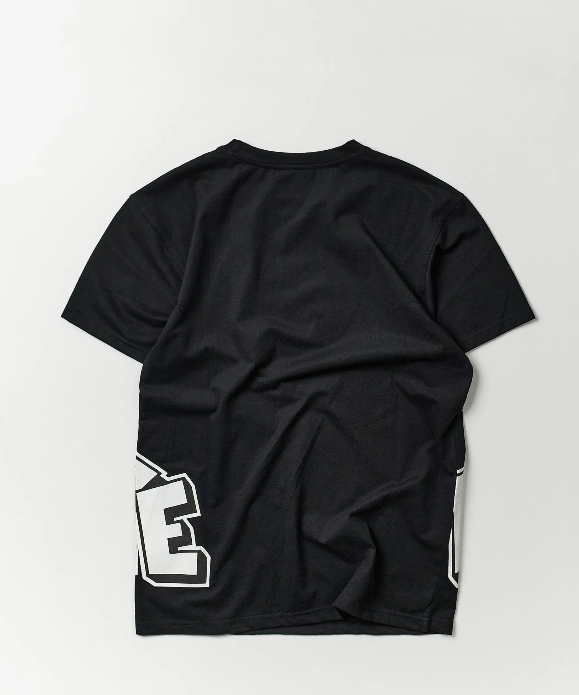 plus_size_popeye_side_print_short_sleeve_tee__black_2.webp Store Plus Size Popeye Side Print Short Sleeve Tee - Black Graphic Tees