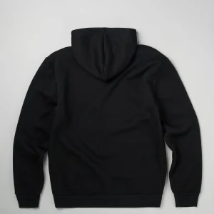 Discount Popeye Biker Graphic Print Hoodie - Black Hoodies | Hoodies