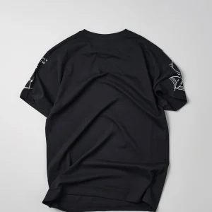 Outlet Popeye Construction Embroidered Short Sleeve Tee - Black Graphic Tees