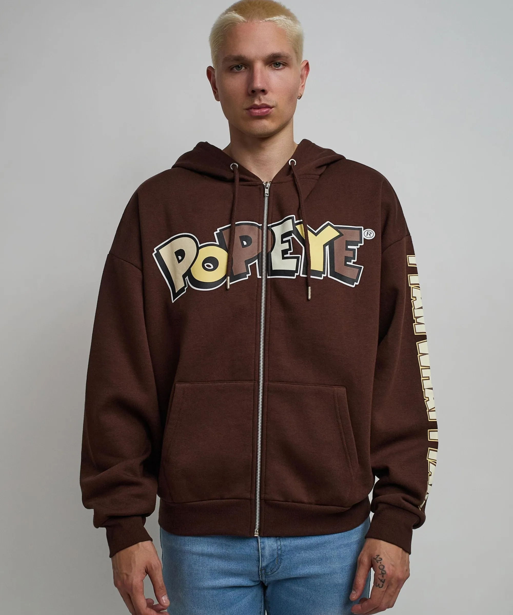 popeye_full_zip_back_print_hoodie__brown_3.webp Best Popeye Full Zip Back Print Hoodie - Brown Hoodies | Hoodies