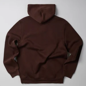 Best Popeye Graphic Print Hoodie - Brown Graphic Tees