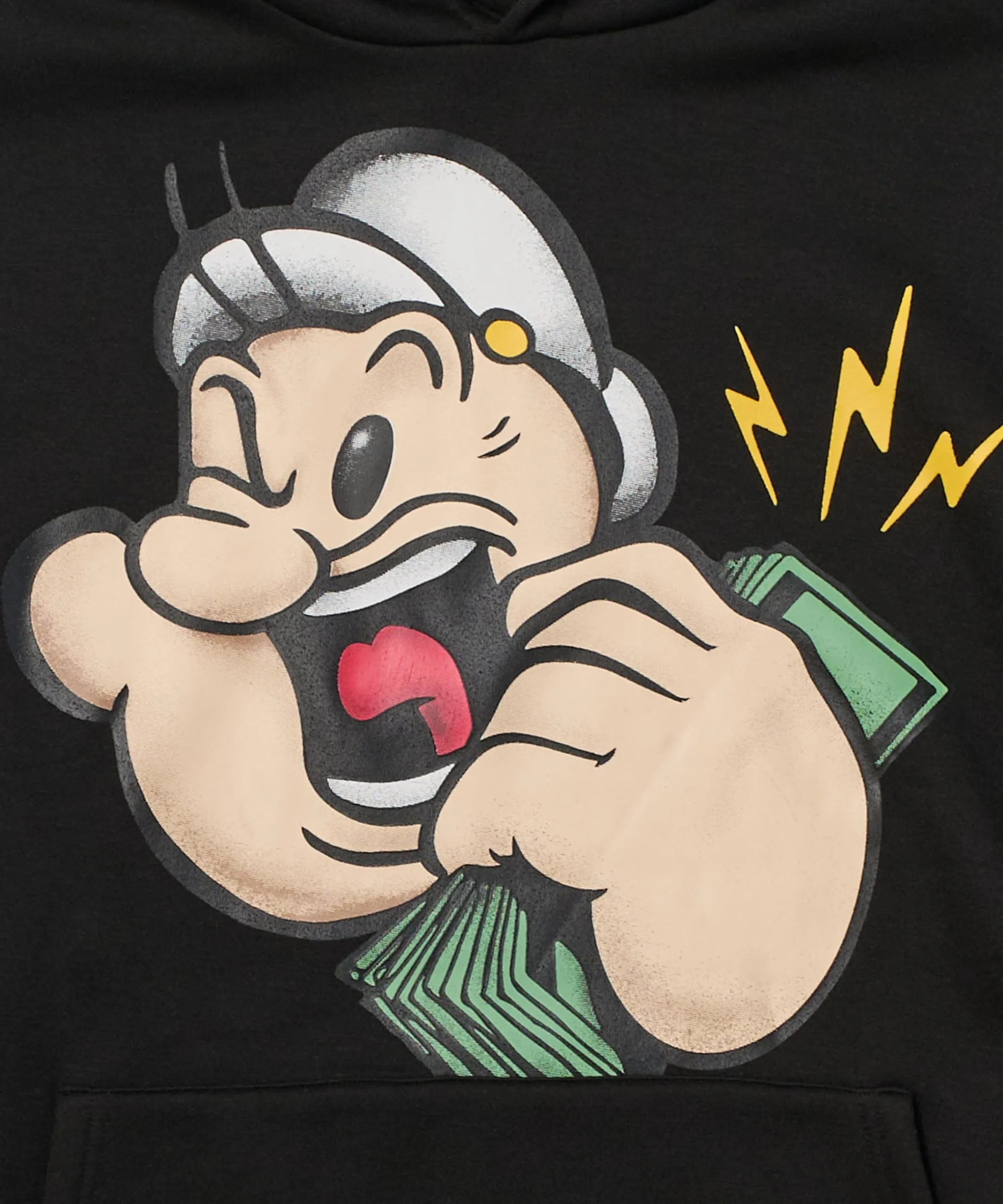 popeye_hoodie__black_1.webp Sale Popeye Hoodie - Black Hoodies | Hoodies