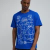 Store Popeye Short Sleeve Tee - Blue Graphic Tees