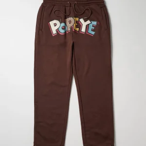 Best Sale Popeye Toggle Joggers - Brown Sweatpants