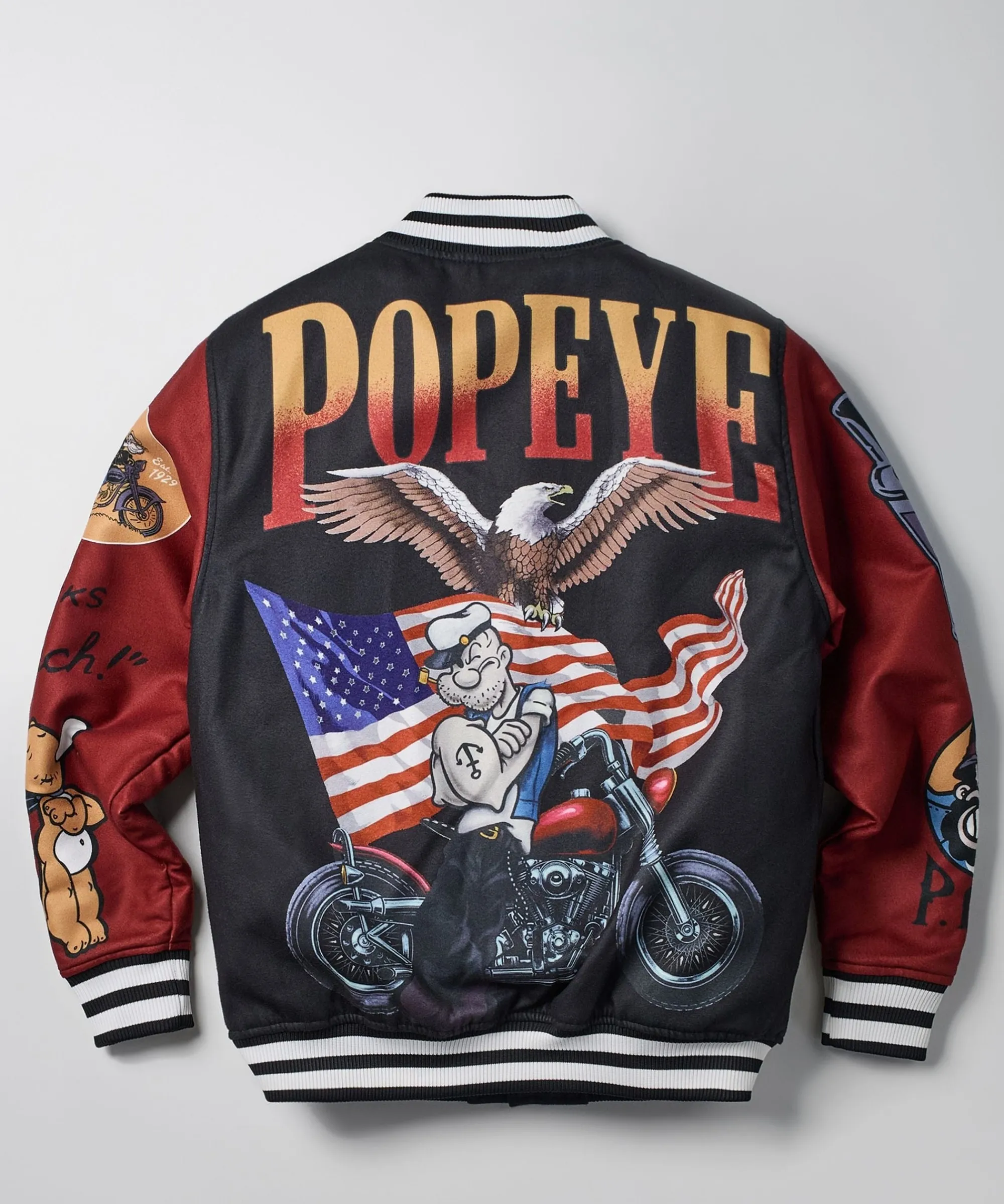 popeye_wool_varsity_jacket_2.webp Clearance Popeye Wool Varsity Jacket Varsity Jackets
