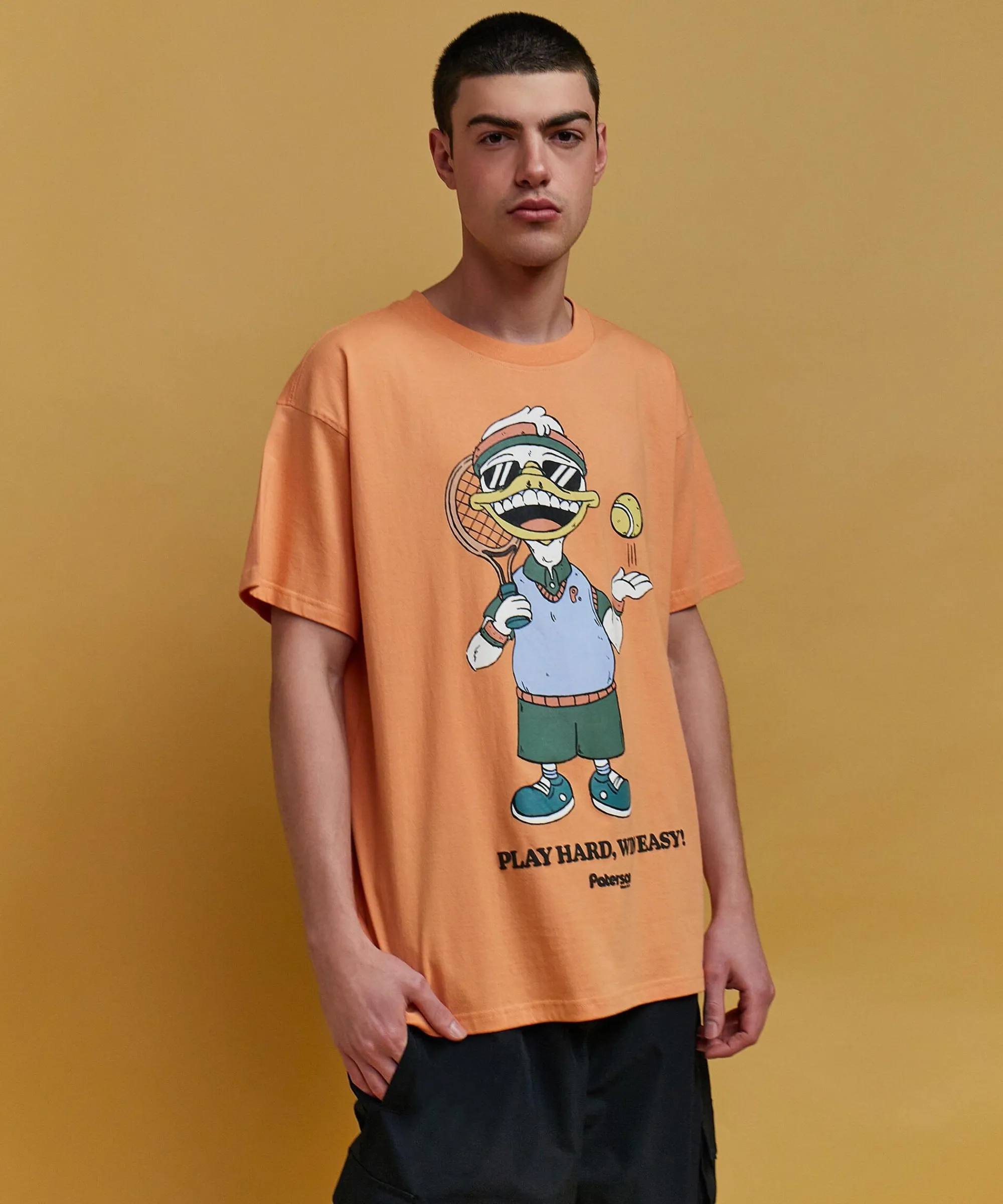 quack_short_sleeve_tee__canyon_sunset_0.webp Discount Quack Short Sleeve Tee - Canyon Sunset Graphic Tees