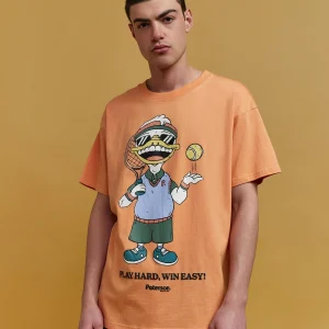 Discount Quack Short Sleeve Tee - Canyon Sunset Graphic Tees