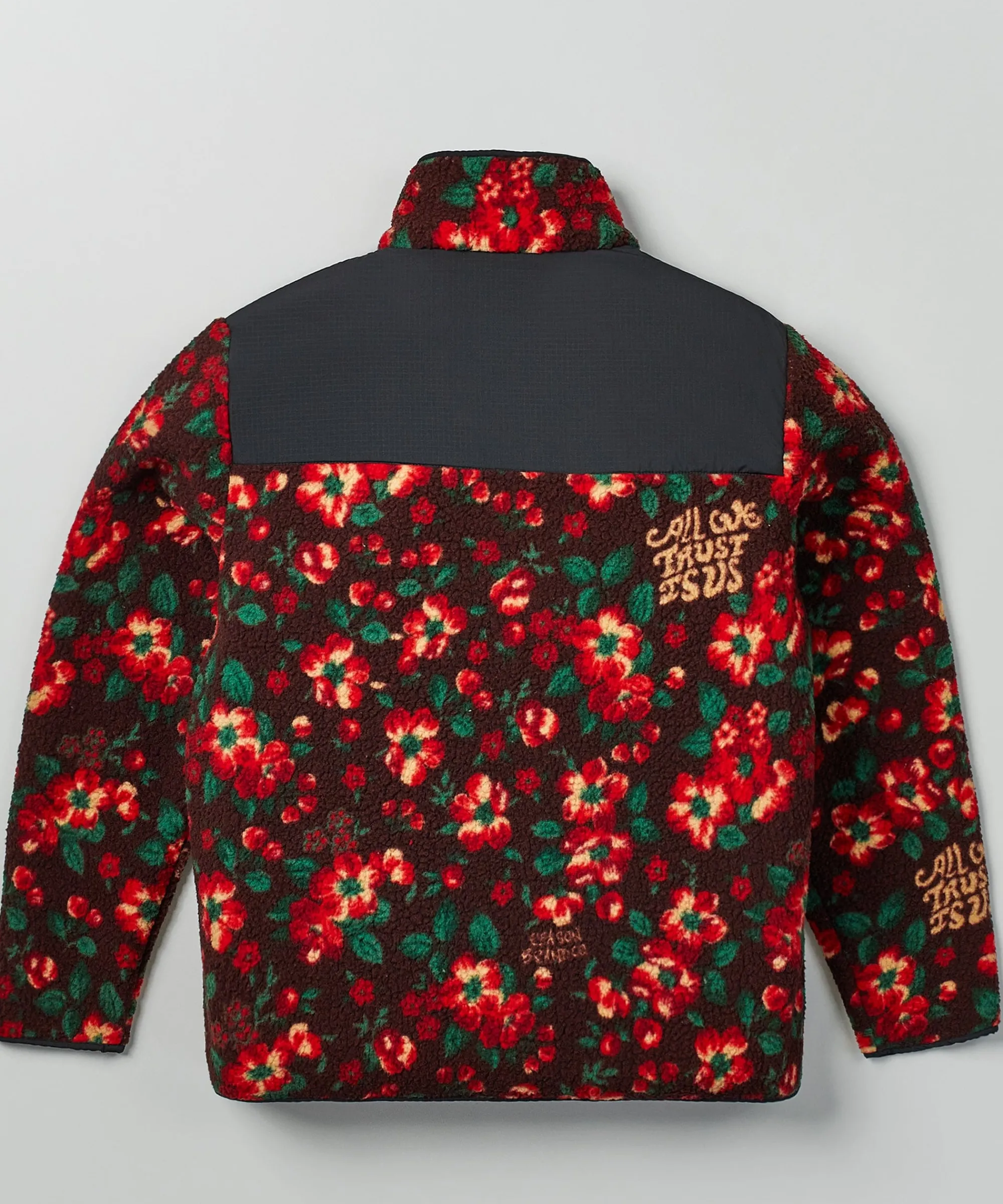 rb_series_sherpa_fleece_zip_up_jacket__flowers_4.webp Shop RB Series Sherpa Fleece Zip Up Jacket - Flowers Sherpa
