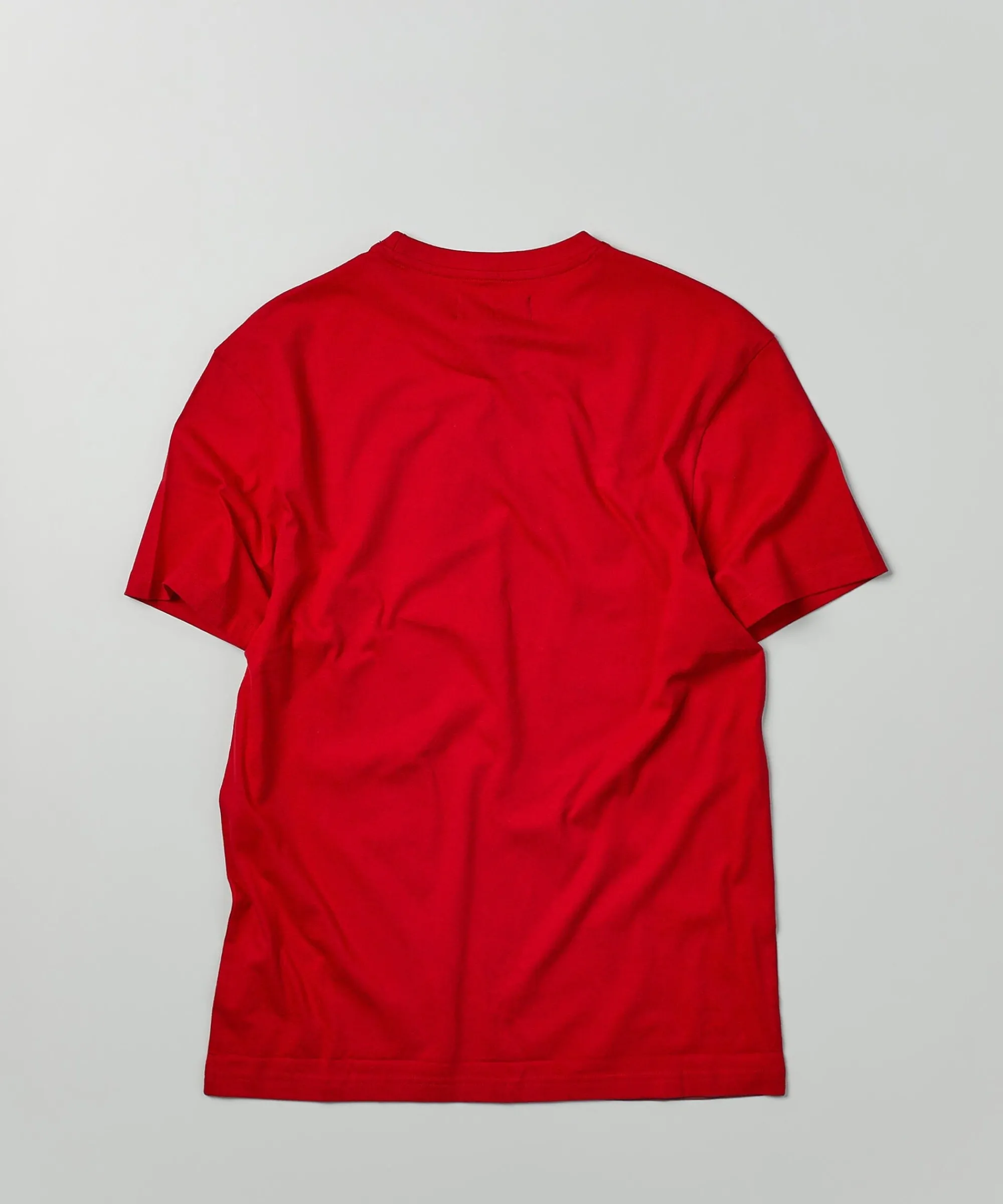 real_eyes_hologram_print_short_sleeve_tee__red_1.webp Cheap Real Eyes Hologram Print Short Sleeve Tee - Red Graphic Tees