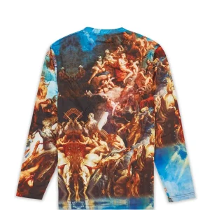 Clearance Renaissance Allover Print Long Sleeve Tee Long Sleeve Tees | Graphic Tees