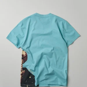 Sale Respect Oversized Short Sleeve Tee - Light Blue Oversized Tees | Graphic Tees