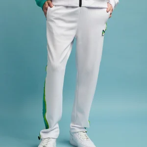 Best Roddick Track Pants - White/Neon Shop All Bottoms