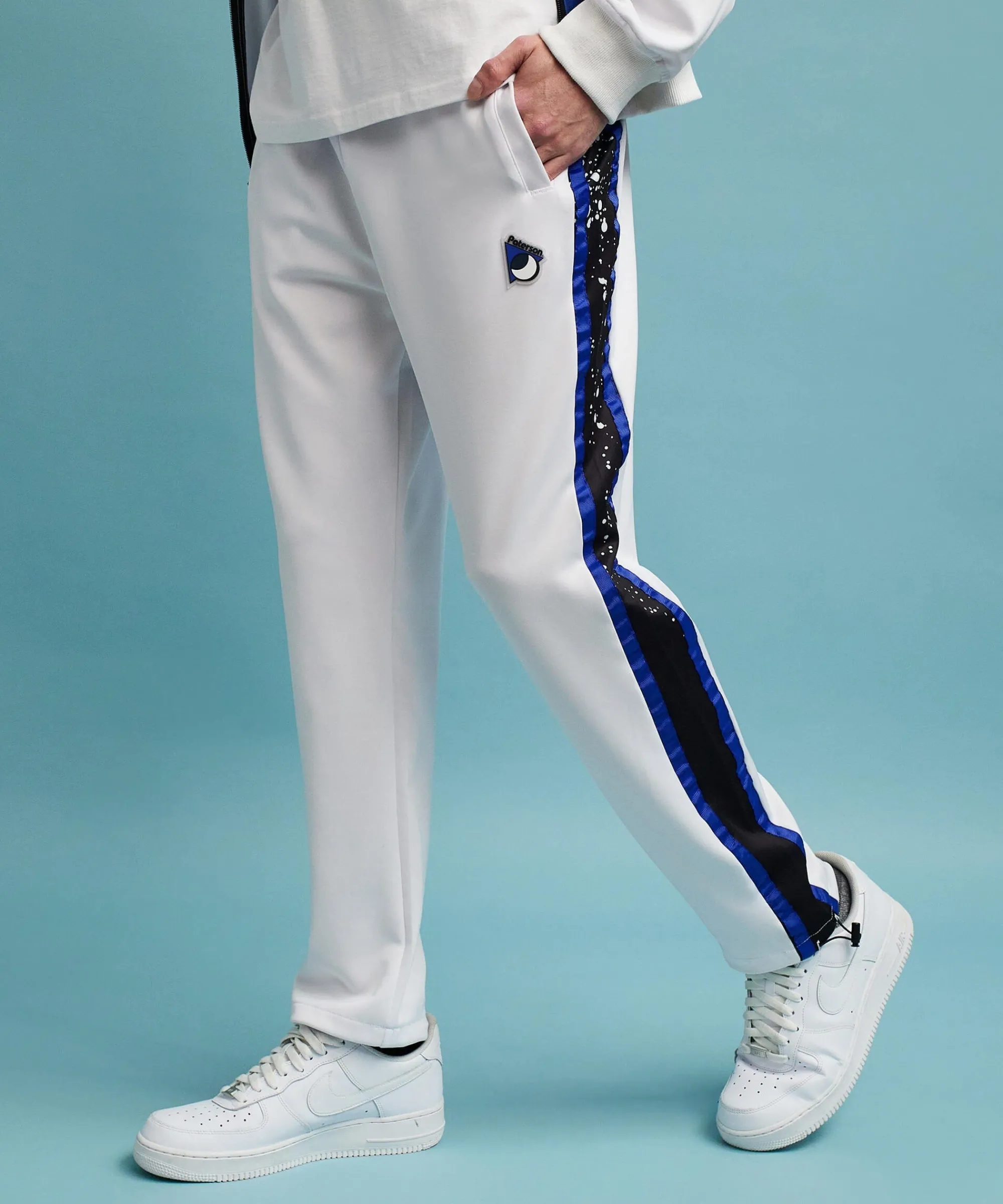 roddick_track_pants__whiteroyal_0.webp Discount Roddick Track Pants - White/Royal Shop All Bottoms