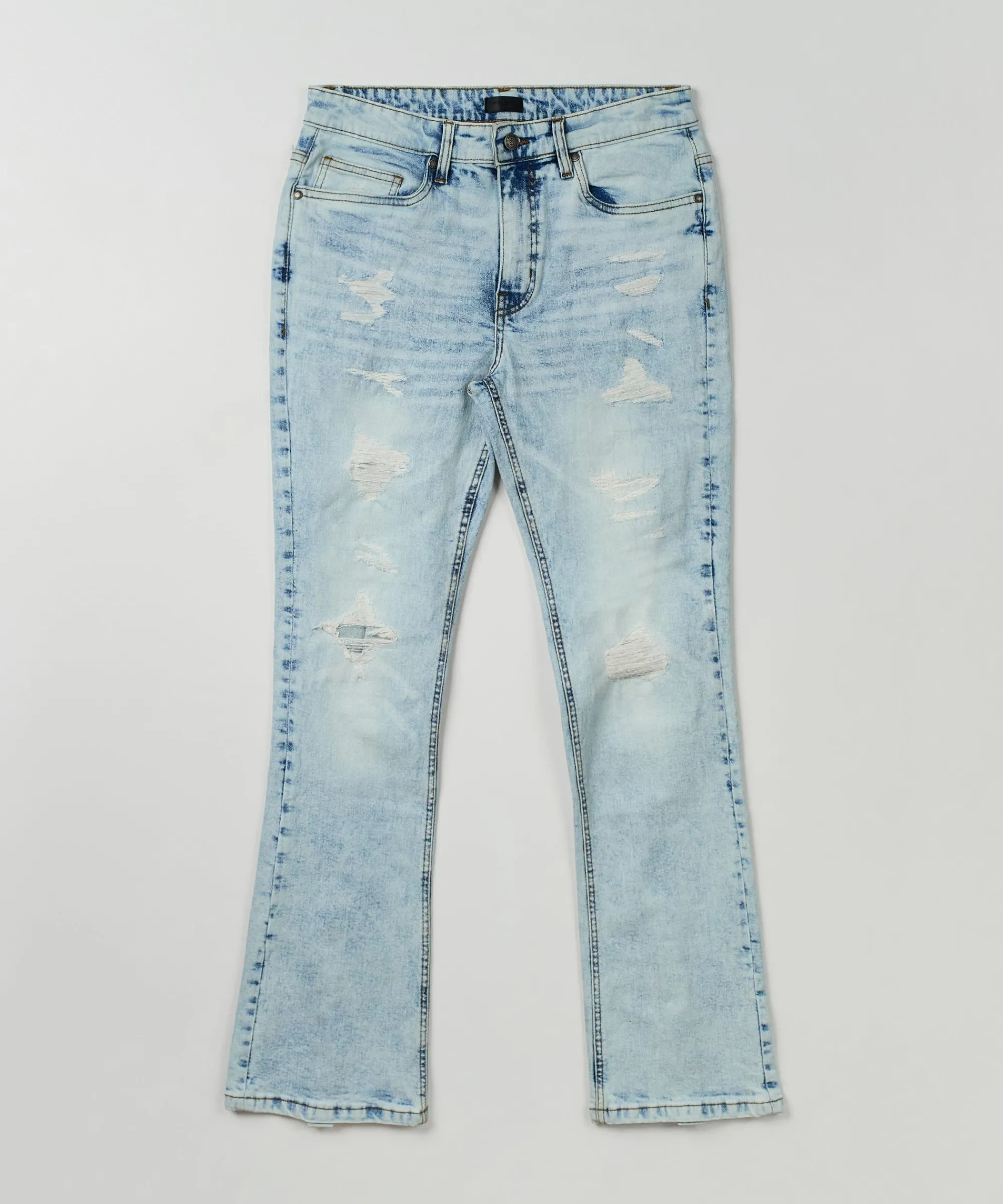saucey_light_wash_flare_denim_jeans_0.webp Flash Sale Saucey Light Wash Flare Denim Jeans Denim Jeans | Shop All Bottoms