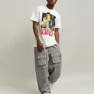 Discount Scarface™ Collage Tee - White Graphic Tees