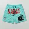 Cheap Scarface™ Mesh Shorts - Light Blue Shop All Bottoms | Shorts