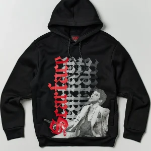 Cheap Scarface Old English Hoodie - Black Hoodies | Hoodies
