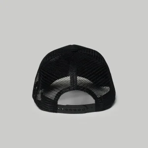 Shop Scarface Print Trucker Hat - Black Hats
