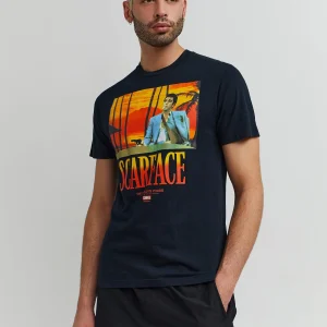 Shop Scarface World Is Yours Short Sleeve Tee - Black Graphic Tees