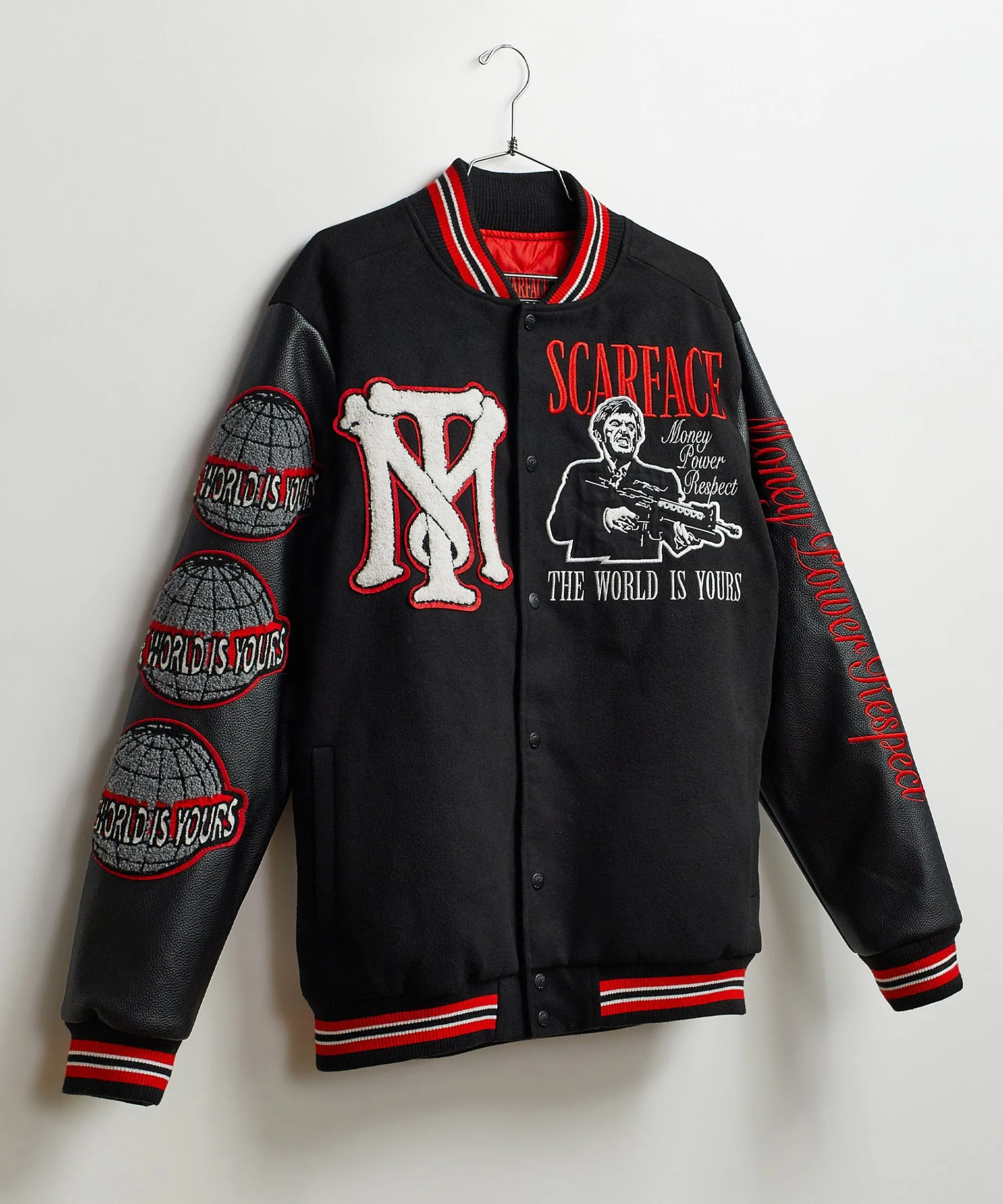 scarface_x_reason_collab_patched_wool_varsity_jacket__black_0.webp Fashion Scarface™ X Reason Collab Patched Wool Varsity Jacket - Black Varsity Jackets