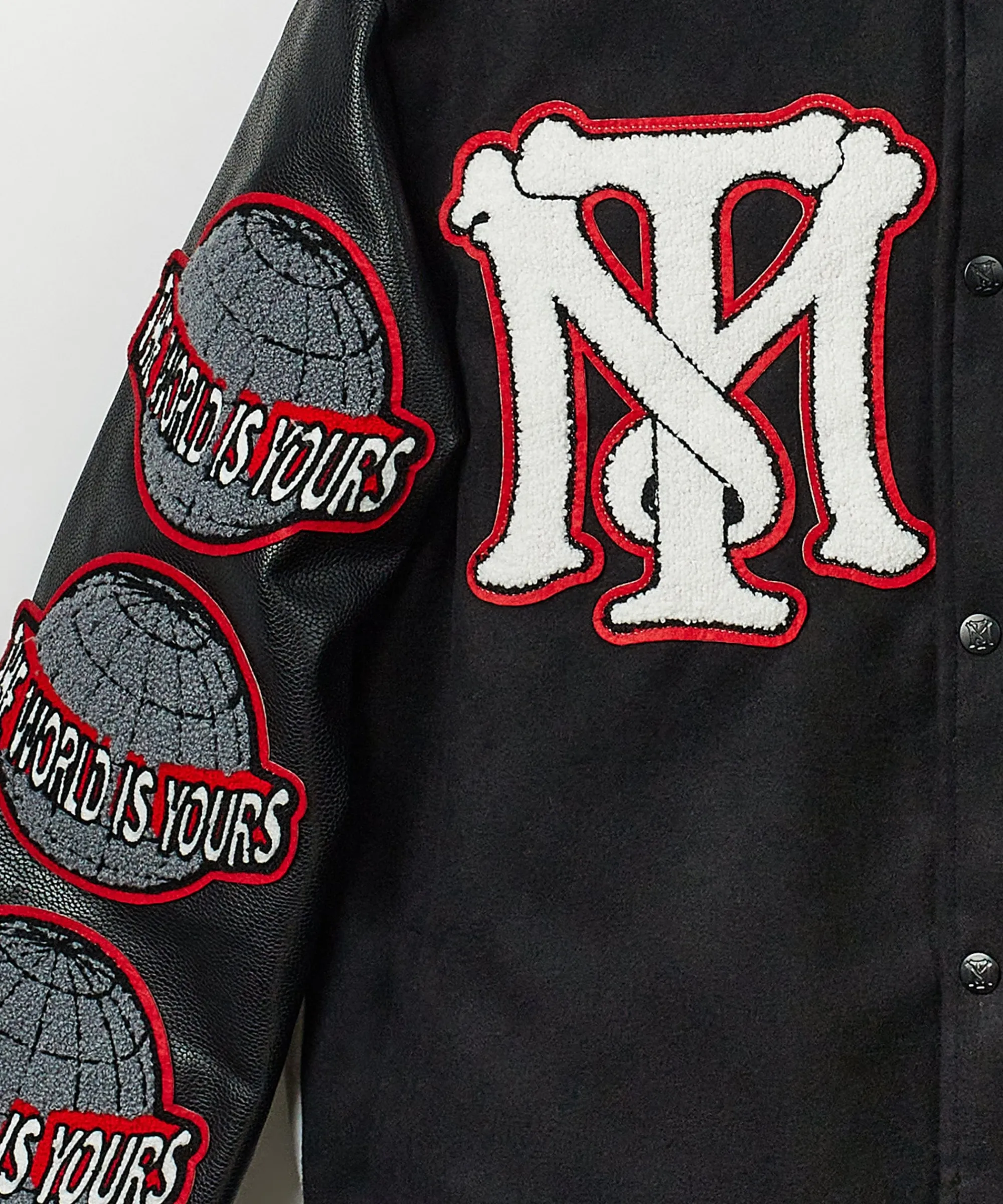 scarface_x_reason_collab_patched_wool_varsity_jacket__black_5.webp Fashion Scarface™ X Reason Collab Patched Wool Varsity Jacket - Black Varsity Jackets