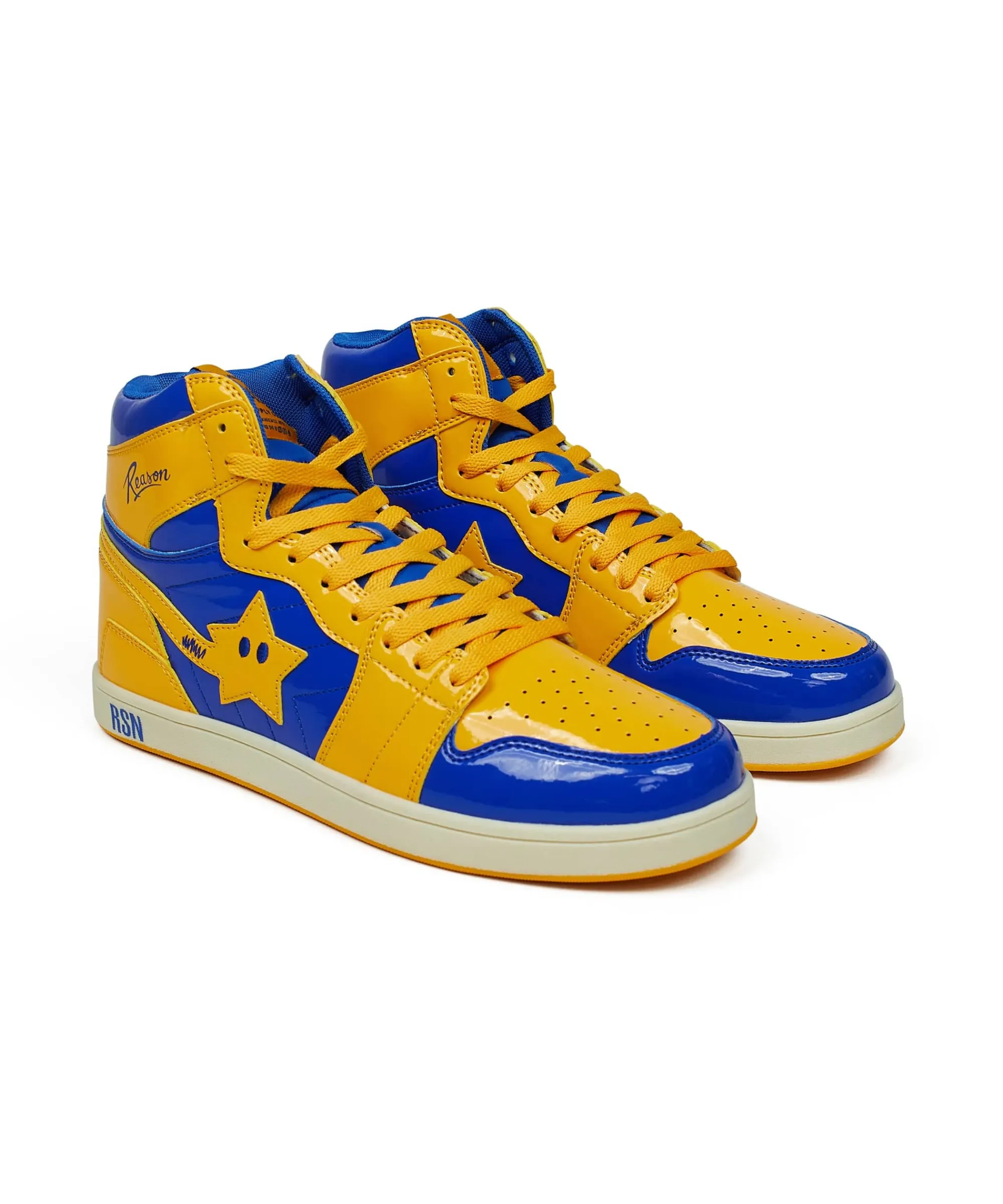 shooting_star_sneakers__yellow_0.webp Sale Shooting Star Sneakers - Yellow Sneakers