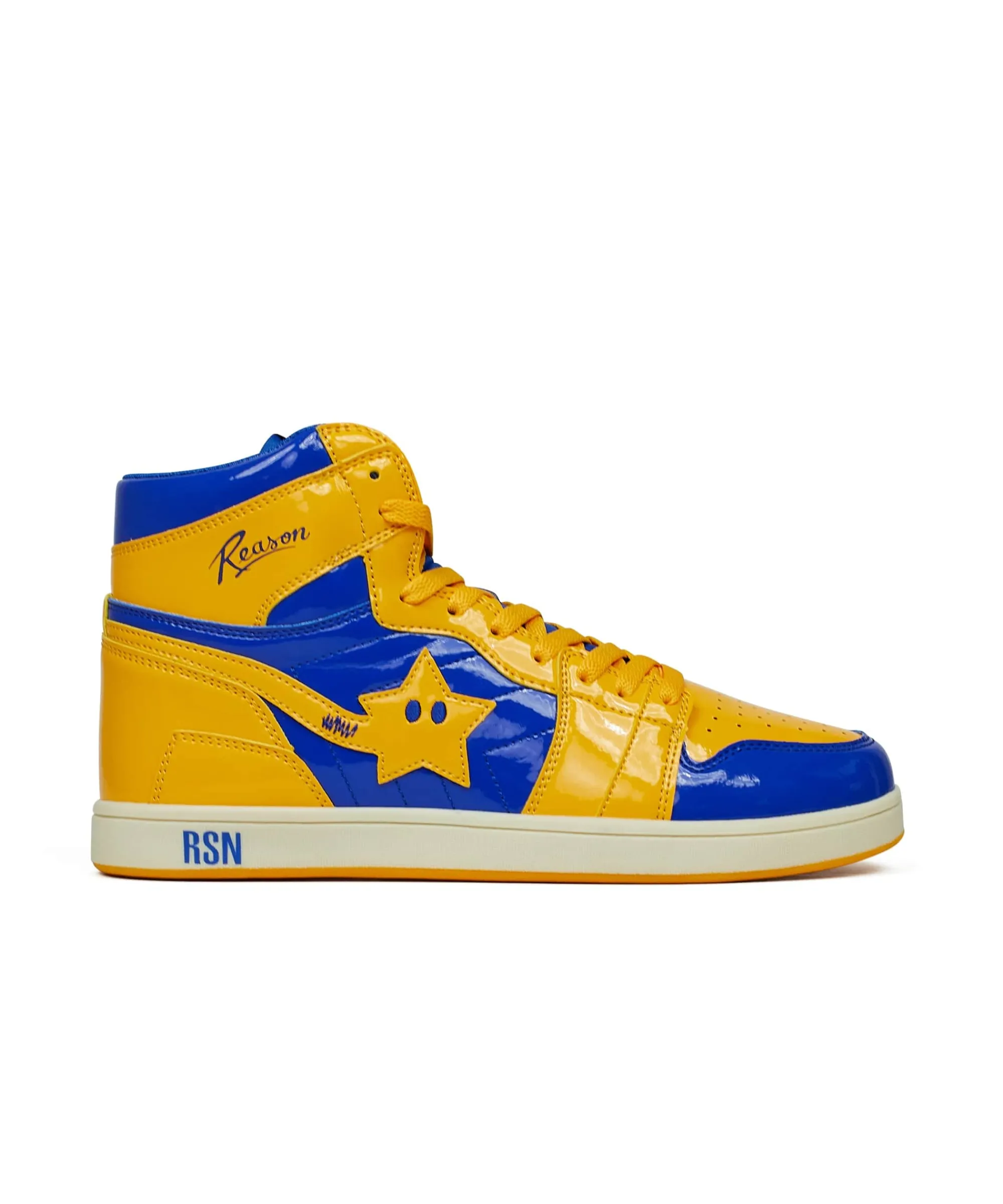 shooting_star_sneakers__yellow_1.webp Sale Shooting Star Sneakers - Yellow Sneakers